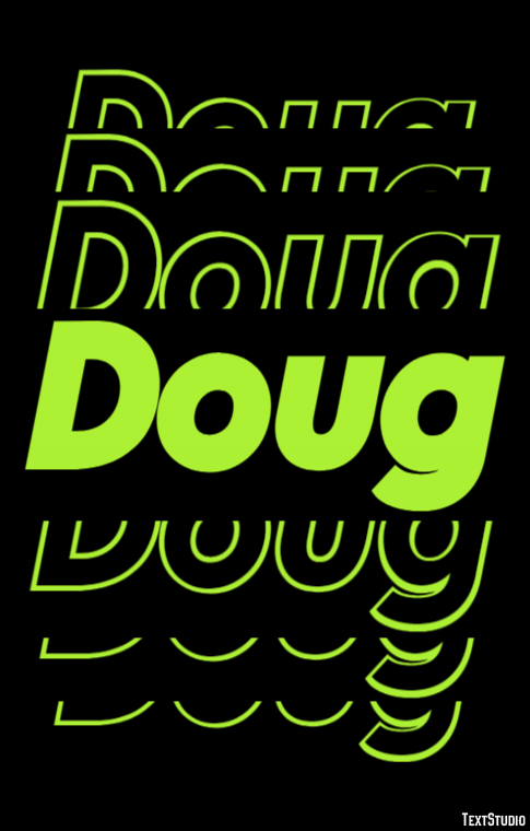 Doug Effetto testo