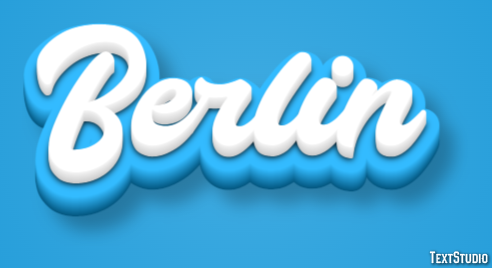 Berlin Efekt tekstowy