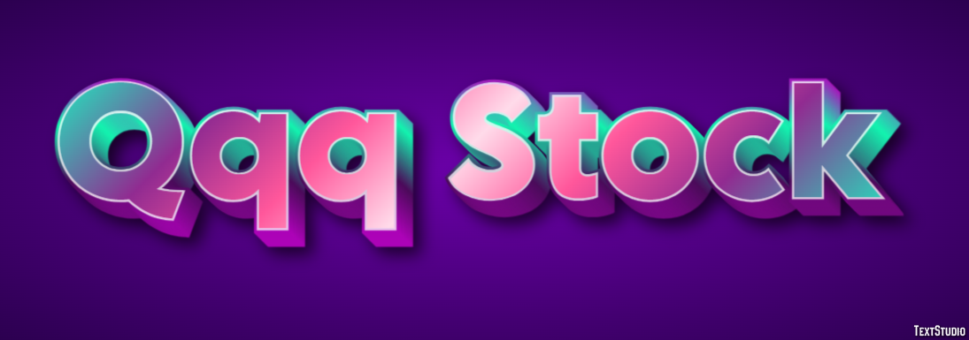 Qqq Stock Texteffekt