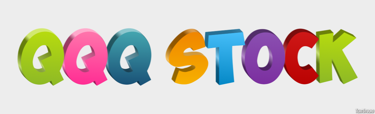 Qqq Stock Texteffekt