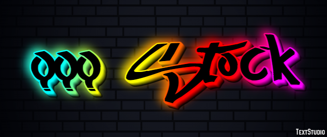 Qqq Stock Texteffekt