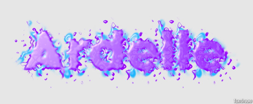 Ardelle Text effect
