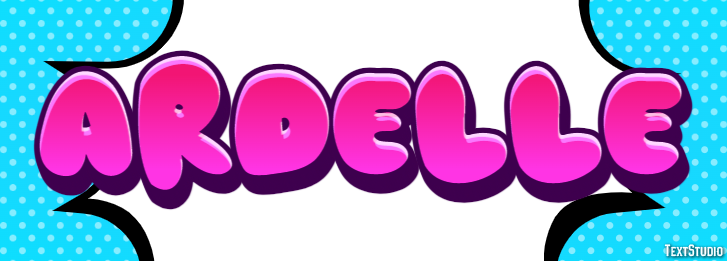 Ardelle Text effect