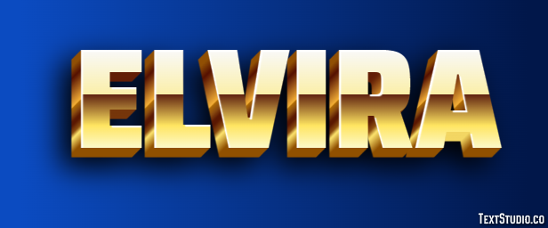 Elvira Efecto de texto
