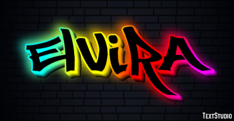 Elvira Efecto de texto