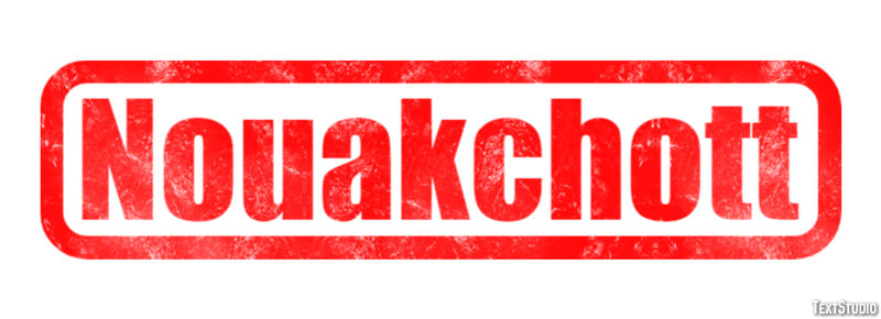 Nouakchott Effetto testo