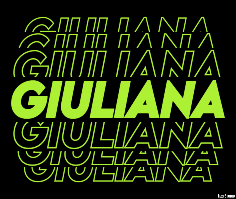 Giuliana Effetto testo