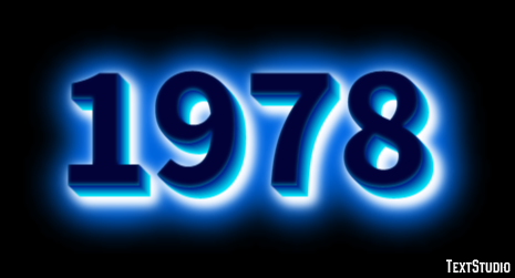 1978 Text Effect