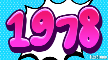 1978 Text Effect