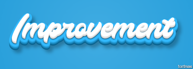 Improvement Text Effect