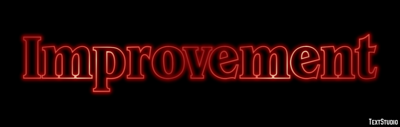 Improvement Text Effect