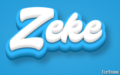 Zeke Text Effect