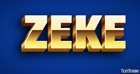 Zeke Text Effect