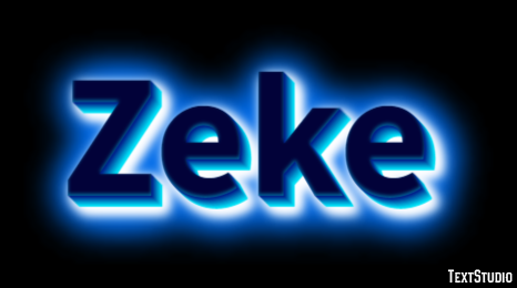 Zeke Text Effect