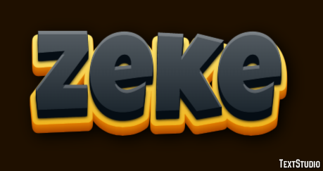 Zeke Text Effect