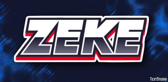 Zeke Text Effect