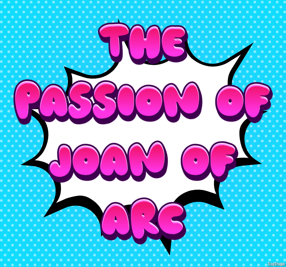 The Passion of Joan of Arc Text Effect