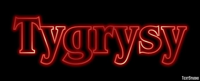Tygrysy Efekt tekstowy