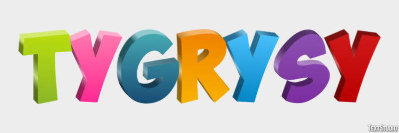 Tygrysy Efekt tekstowy