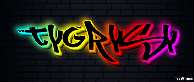 Tygrysy Efekt tekstowy