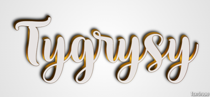 Tygrysy Efekt tekstowy