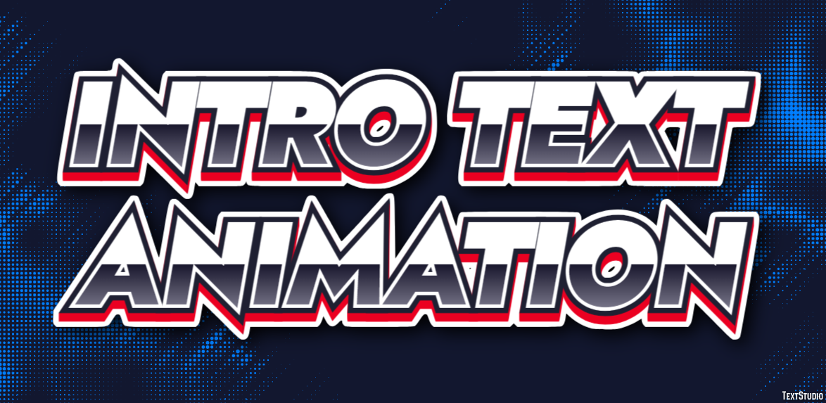 Intro Text Animation Text Effect