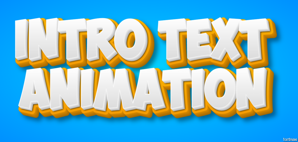 Intro Text Animation Efecto de Texto