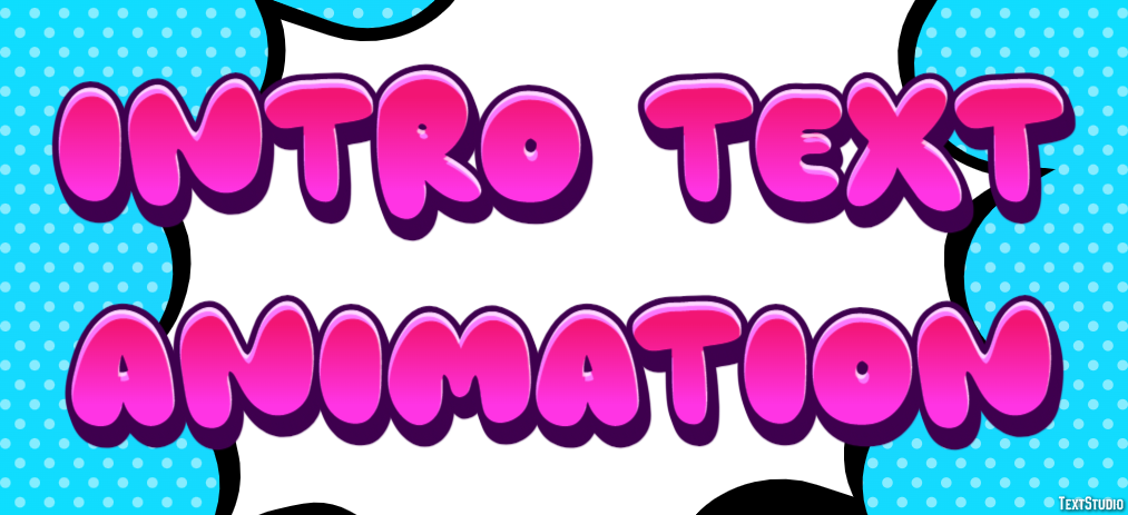 Intro Text Animation Text Effect