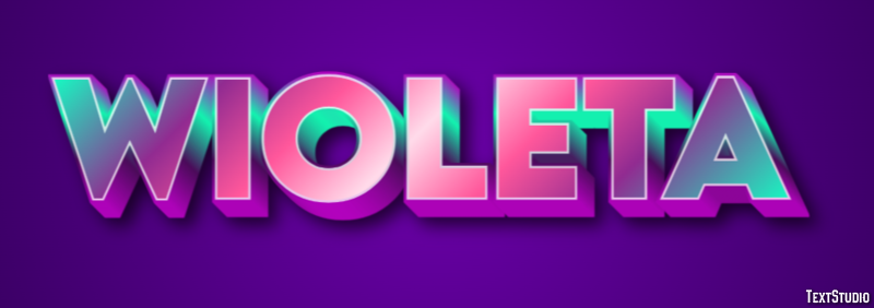 Wioleta Efekt tekstowy