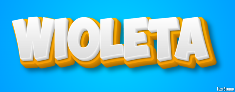 Wioleta Efekt tekstowy