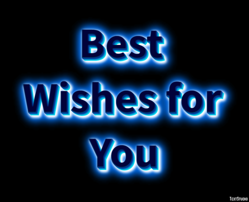 Best Wishes for You Text Effect