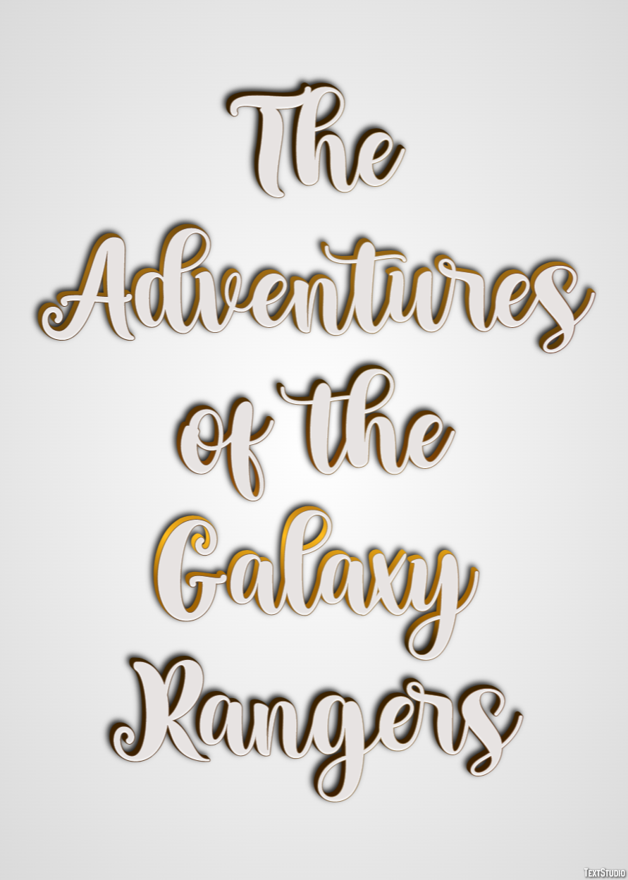 The Adventures of the Galaxy Rangers Text Effect