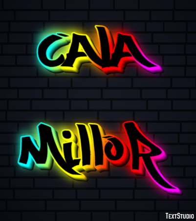 Cala Millor Effetto testo