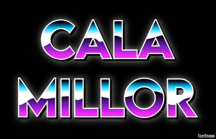 Cala Millor Effetto testo