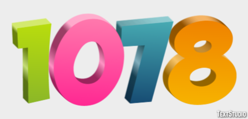 1078 Text Effect
