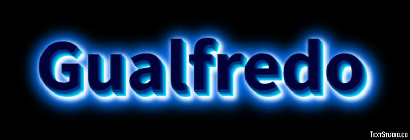 Gualfredo Effetto testo