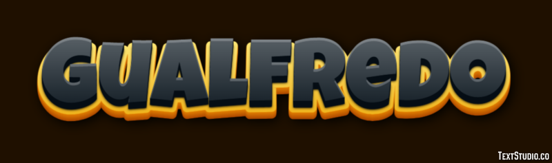 Gualfredo Text Effect