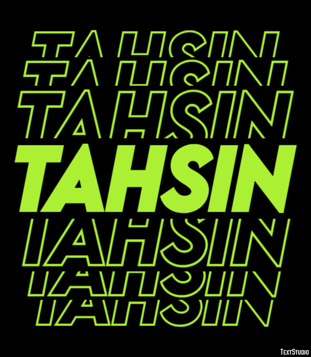 Tahsin Texteffekt