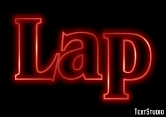 Lap Effet de Texte