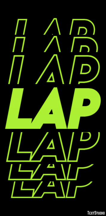 Lap Text Effect