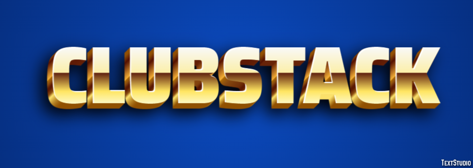 Clubstack Efekt tekstowy