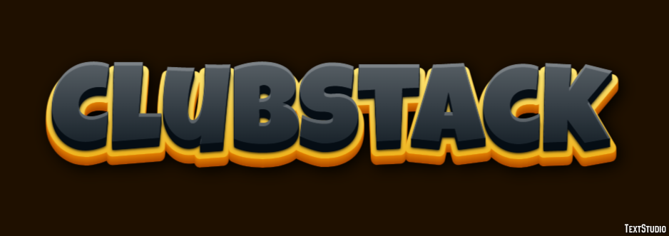 Clubstack Efekt tekstowy