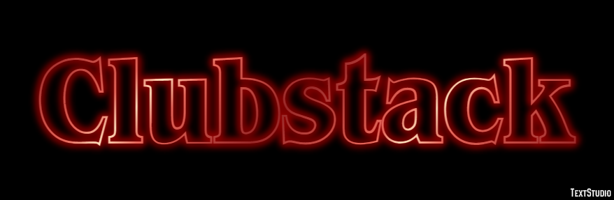 Clubstack Efekt tekstowy