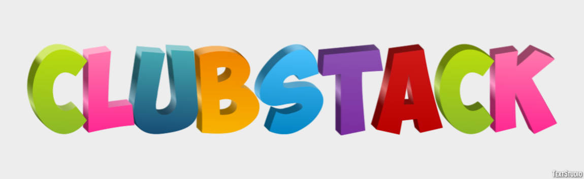 Clubstack Efekt tekstowy