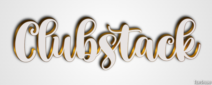 Clubstack Efekt tekstowy