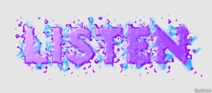 Listen Text Effect