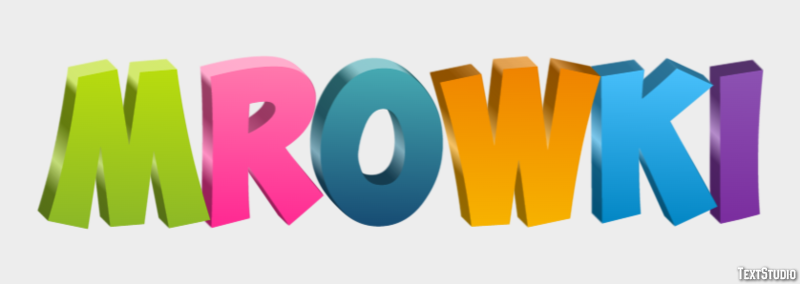 Mrówki Texteffekt