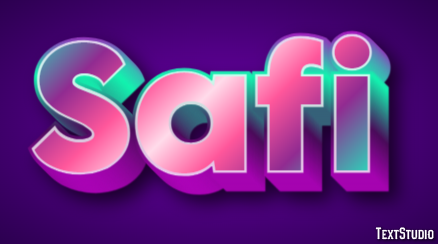 Safi Text Effect