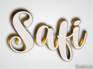 Safi Text Effect