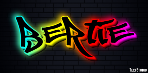Bertie Efeito de texto